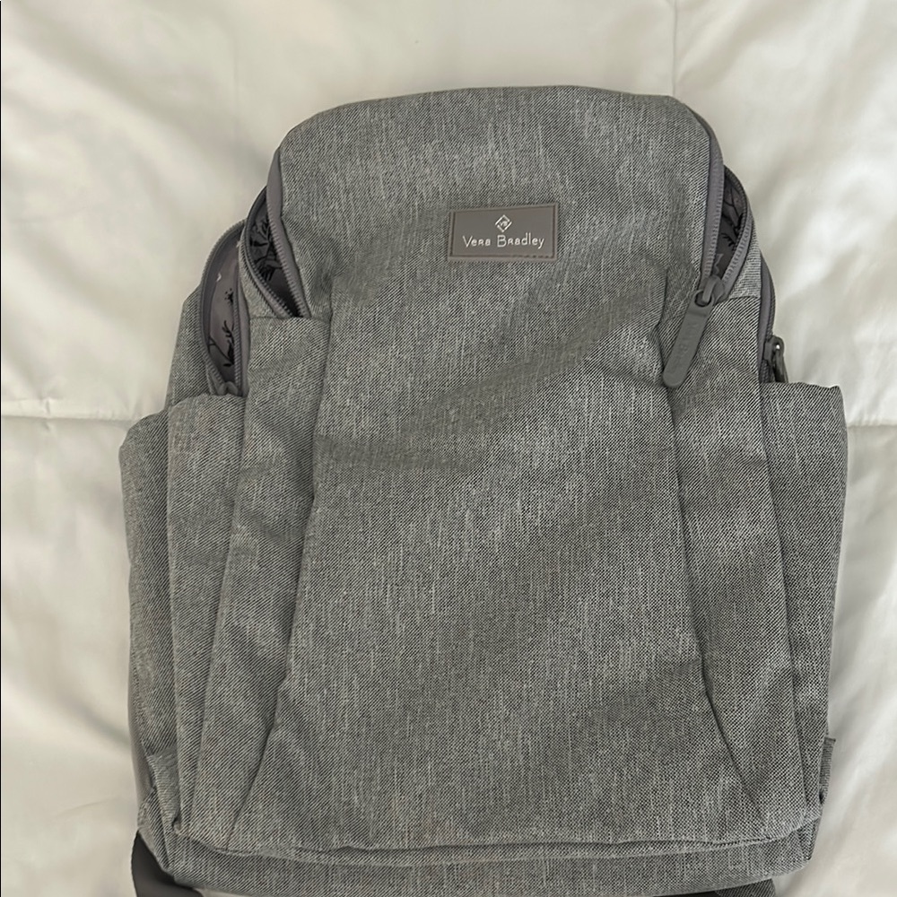 Vera Bradley Gray Backpack